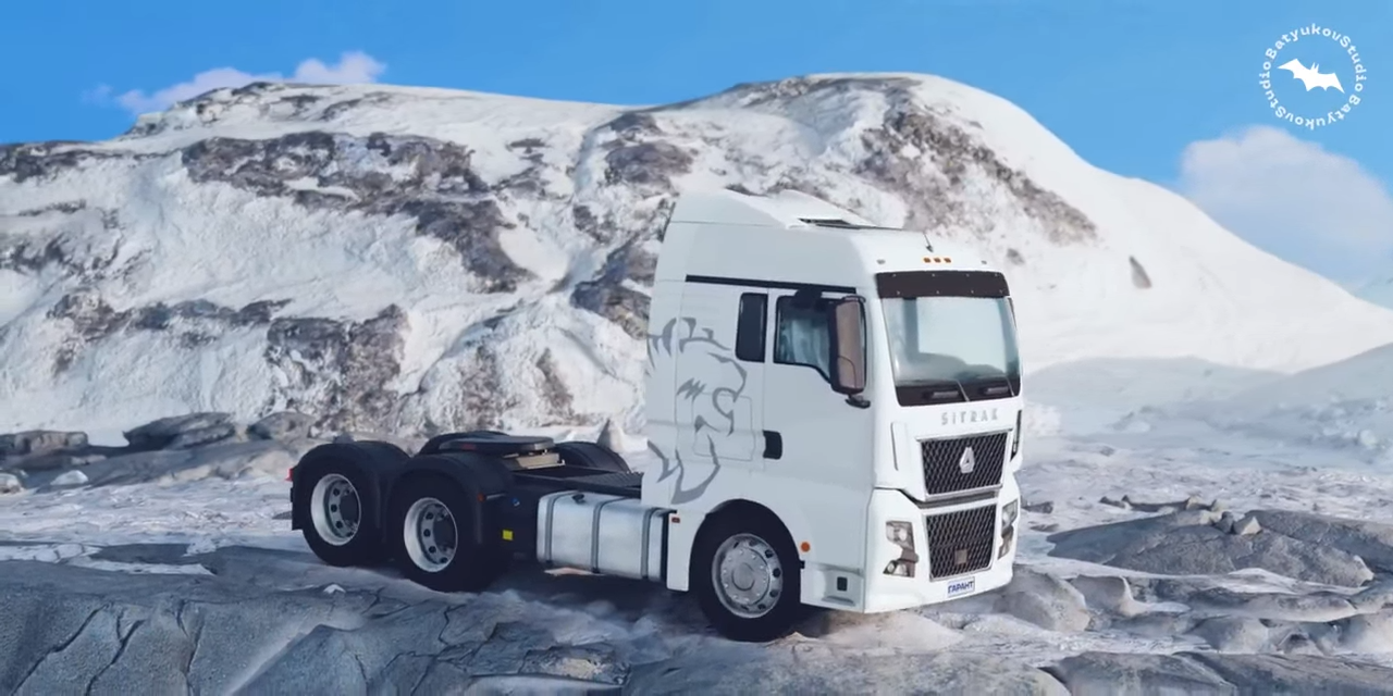 Обложка проекта в портфолио Создание 3D-моделей спецтехники для сайта «Гарант Авто»